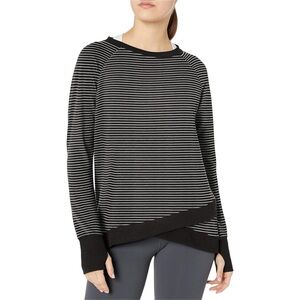 Danskin Long Sleeve Striped Sweater